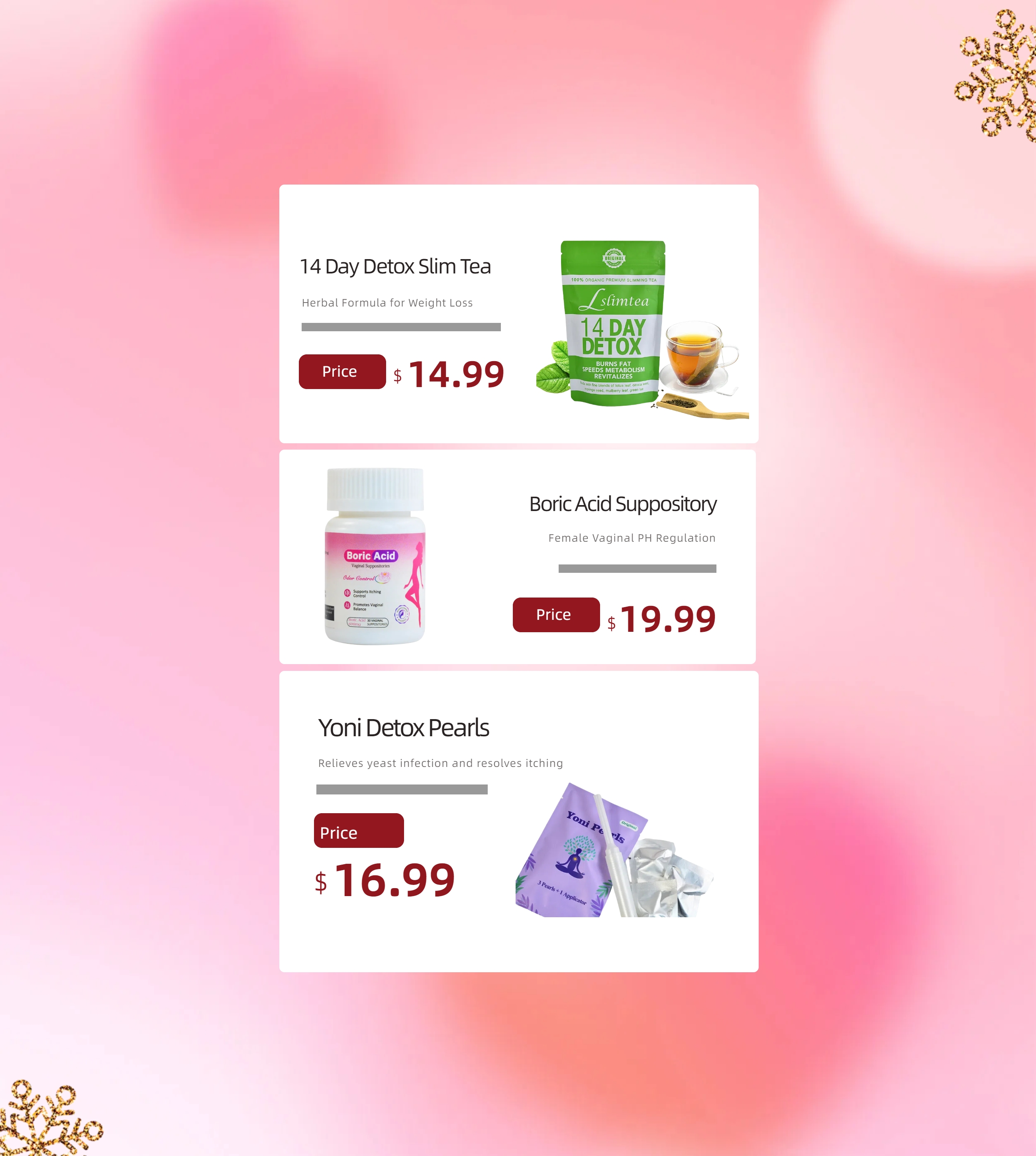 Chinaherbs's main popular products