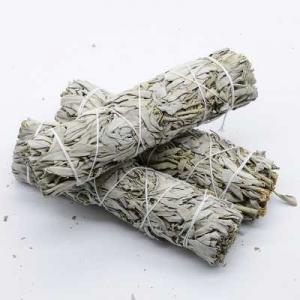 Chinaherbs White sage smudge Sticks 100% Pure Grade