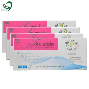 Chinaherbs Natural Herbal Zimeishu silver-ion gynecological pads