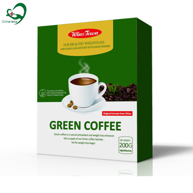 Chinaherbs Slimming Coffee No Fat No Sugar Diet instant Coffee loss weighte With Customized Package